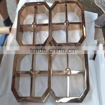 Customed Modern Stainless Steel Decorative Window Grill Design photo-4