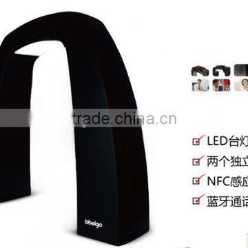 Unique Design 2015 New Bluetooth Speaker With LED Light Wireless NFC High Quality Stereo Sound Blutooth Speaker photo-6