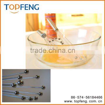 Stainless Steel Ball Whisk, Egg Beater, Sauce Mixer, Ball Whisk, SS Whisk With Ball photo-3