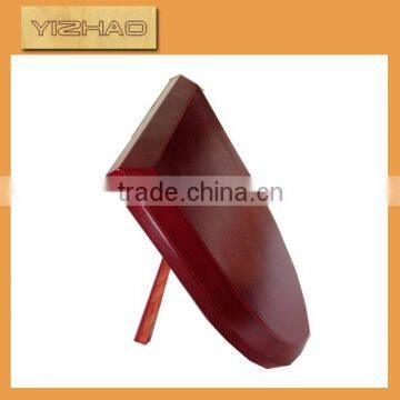 OEM FSC free standing wooden word decoration on base