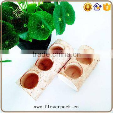 Natural Birch Candle Holder Romantic Will Choose photo-3