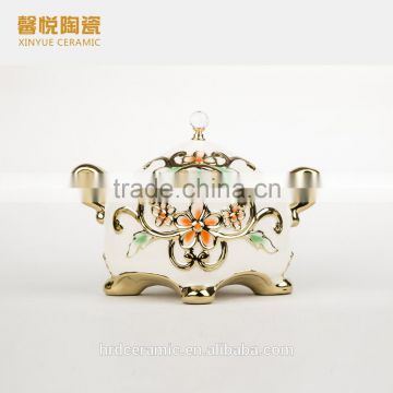 Hot Sale wholesale ashtray in bulk with lid ceramic material