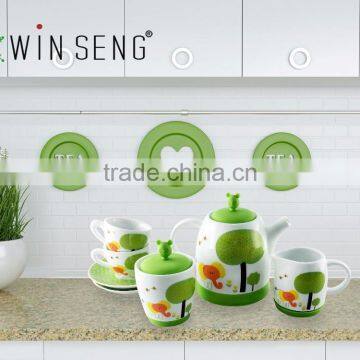 elegant hot ceramic coffee tea pot sets