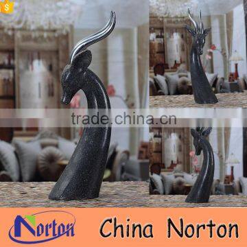Fashion animal deer head resin craft wedding table centerpieces NTRS-AD017A