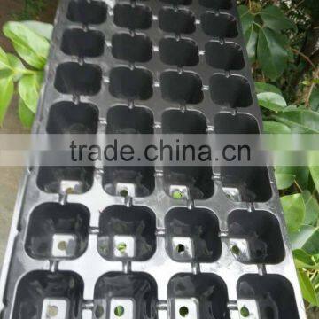 OEM PS Plastic Seed Starting Grow Germination Tray for Greenhouse Vegetables Nursery photo-3