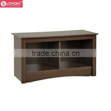 2 Cube Solid Wood Bench Shoe Stool Shoe Rack Hot Sale Home Living Room Wooden Storage Bench photo-3