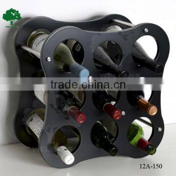 Creative wooden wine rack fsc in wood