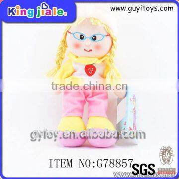 The China factory supply fashion top beautiful lovely girl toy doll