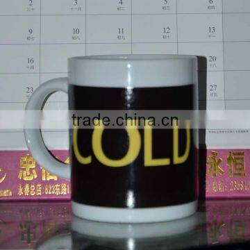 factory direct plain white ceramic mug with sublimation transfer effect