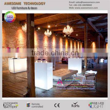 Event rental furniture acrylic high communal table (TA110A)