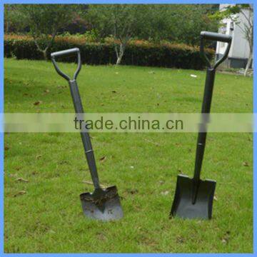 Round Pointed Steel Shovel With Wooden Handle photo-4