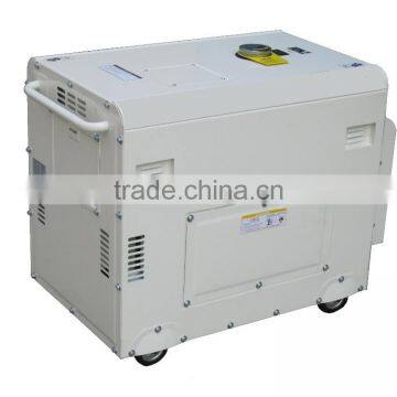 100% Copper Wire 5KW Electric Start Single/three Phase Sound Proof Diesel Generators Welding Machine photo-4