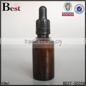 2017 Hot Sale Essential Oil Glass Bottle Brown 5 ml 10 ml Oil Glass Bottle With Brown Dropper photo-3