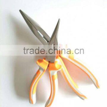 QJ-T44 Professional auto reparing hand tool long nose plier