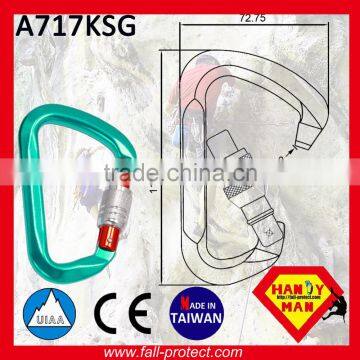 Super D Type With CE Certificate Aluminum Carabiner For Wild Sports photo-4