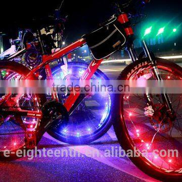 Cheap OEM Colorful 20LED Bicycle Bike Wire Tyre Wheel Spoke Light as Seen on tv photo-2