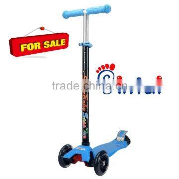 kids LED wheel mini kick scooter