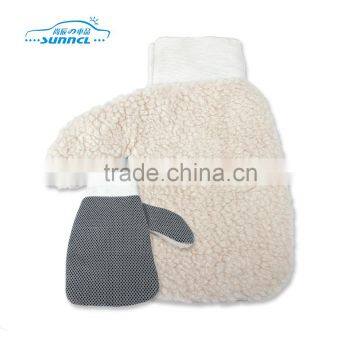 2016 Wash Mitt Gloves , Microfiber Cleaning Cloth