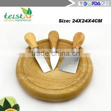 Manufacturers Selling Rugby Wooden Cheese Knife Block