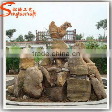 Factory Design Stylize Artificial Large River Slate Rock Stones White Rocks Landscaping photo-6
