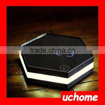 UCHOME Factory Supply DIY Projection Mirror LED Digits Clock With Back Lights photo-3