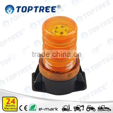 LED Strobe Light Beacon 10-30V 30pcs LEDs Amber Alarm Lamp photo-3
