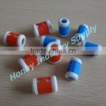 Red Blue Rotary Barrel Shape Knitting Stitch Needle Counter
