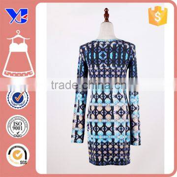 Classics Patterned Regular True to Size Body-conscious Fit Close Cut Dress
