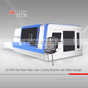 JQ 3015 3kw hot sale metal laser cutting machine