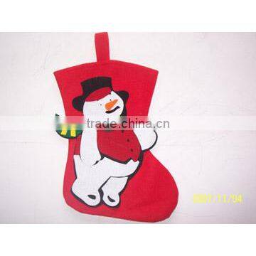 Christmas Stocking with embroidery