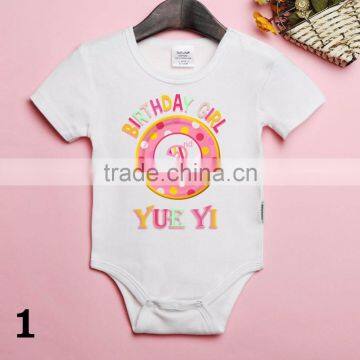 Baby Romper Birthday Print (gliiter, Color). no Minimum Quantity Required! 3days Ready to Send. photo-4