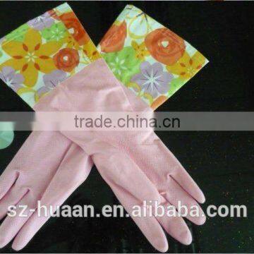 High Quality Latex Household Gloves/kitchen Gloves Plastic photo-2