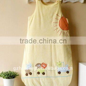 baby wear cotton embroider sleeping bag