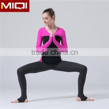 Stretchable sportswear nylon yoga wear novelty products chinese