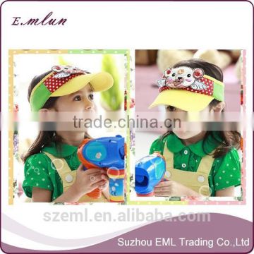 UV beautiful kids cotton hat wholesale