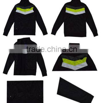 Plain Classic Full Zipper Round Collar Winter&autumn Cotton Tracksuits photo-6