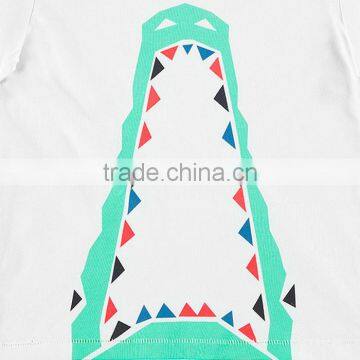 Factory Bulk Custom Boys' t Shirts Design Softextile Printing Children Clothing Wholesale photo-2