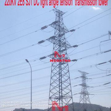 MEGATRO 220KV 2E8 SJ1 DC Light Angle Tension Transmission Tower photo-2