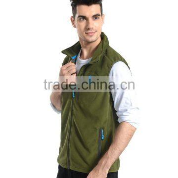 Fashion Design Men's Polar Fleece Vest In Spring photo-2
