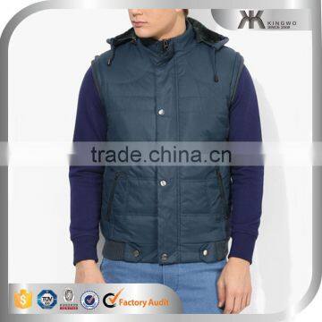 2017 Winter Jacket for Men and Women Polyester Fabric Padded Vest