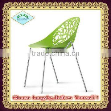 2015 Hot Well Sold Cheap Malaysia Flower Outdoor Plastic Chair photo-2