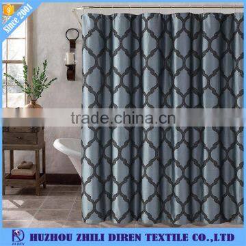 100% Polyester Beautiful Bathroom Shower Curtain Made In China photo-2