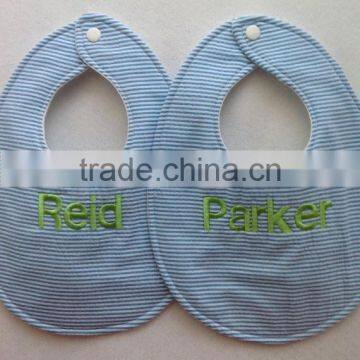 New Arrival Baby Shower Gift Seersucker Bib photo-3