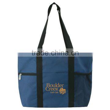 Deluxe Travel Tote Bag - Features Multiple Pockets, Sturdy Handles and Comes With Your Logo. photo-4