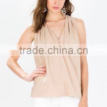 Elegant Zip Shoulder Surplus Front Evening Clothes Women 2015 photo-2