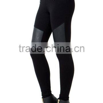 Elasticized Waistband Skinny PU Legging Sexy Fancy Legging for Ladies photo-4