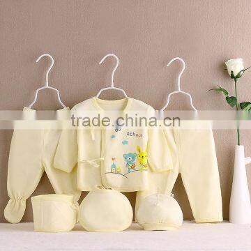 Factory Price soft quality cotton baby clothes clothing set