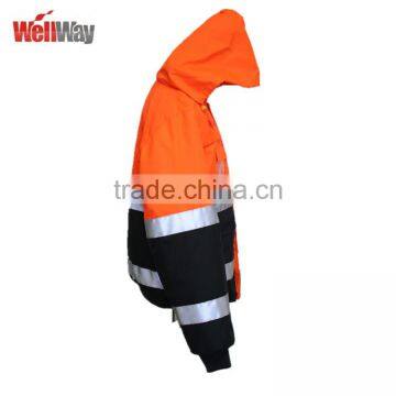 3M hi Vis Reflective us Navy Work Jacket photo-3