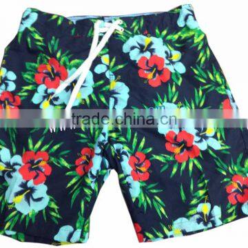 100%polyester microfiber twill board shorts