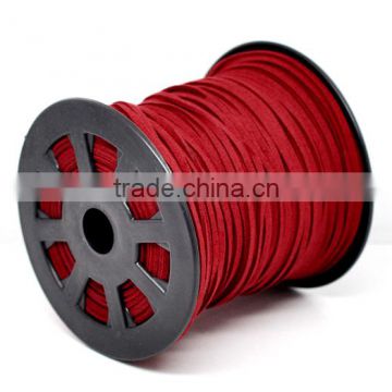 High Quality Findings Red Velvet Threads And Cord for Necklace Making